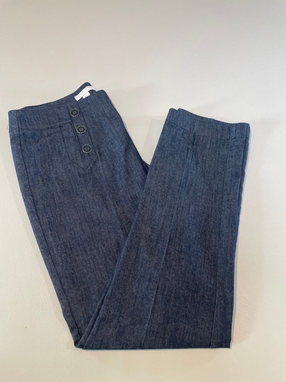 New York & Company Jeans Sailor Style Cotton Blend Classic Size 6